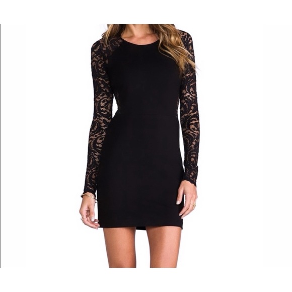 NWT Parker Vita Lace Dress Black | S - Picture 4 of 5